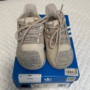 Kids ADIDAS Tubular Shadow I Brown Beige Sneakers Size 6K New in Box Toddler